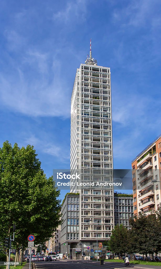 Torre Breda, einen Wolkenkratzer in Mailand, Italien - Lizenzfrei Mailand Stock-Foto