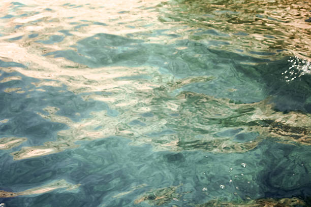 A picture of the beautiful clear waters of Croatia
