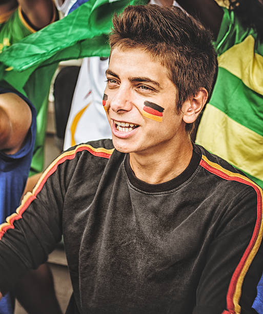 istock deutsch supporter at the soccer stadium 501191271