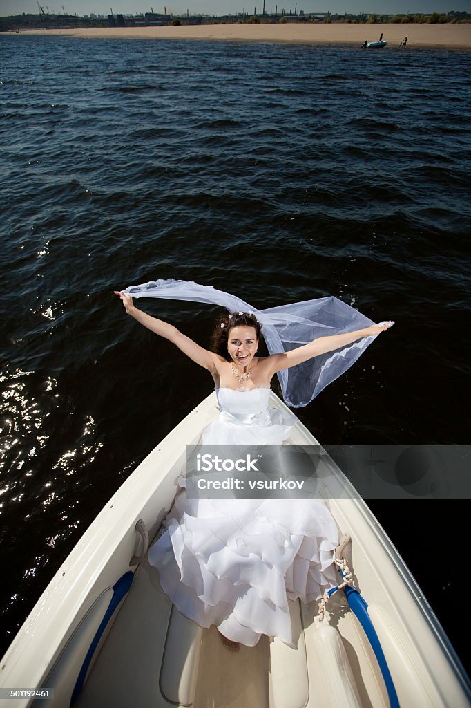 花嫁のボート - 1人のロイヤリティフリーストックフォト
