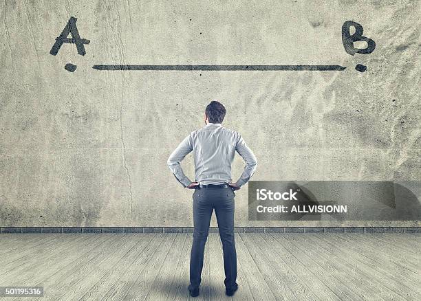 Businessman Stock Photo - Download Image Now - Letter B, Decisions, Aspirations