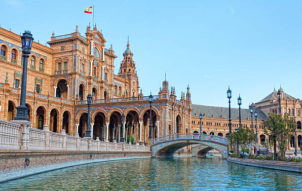 istock Plaza de Espana in Seville 501195909