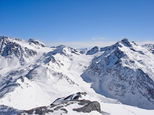 istock Landscape of Mountains under snow 501197256