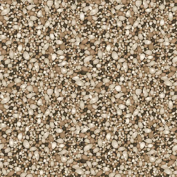 Vector illustration of Sand texture pattern