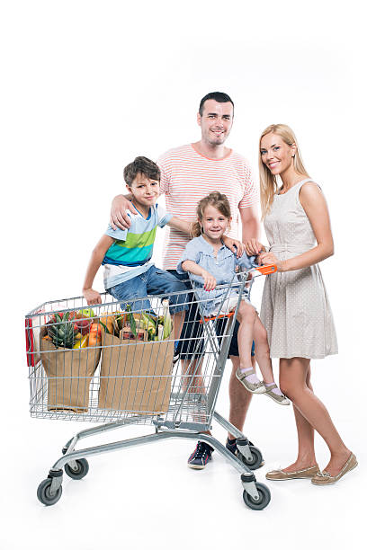 istock Family shopping 501197623