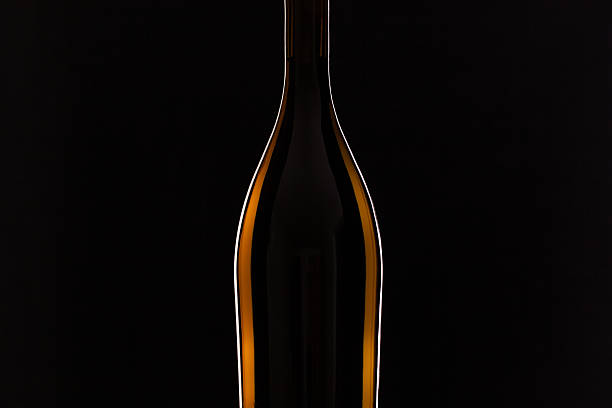 istock Detail of bottle with red wine 501198868