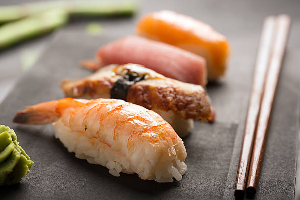 istock Traditional japanese sushi 501200712