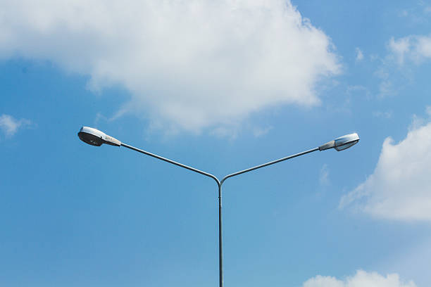 istock Street lamp Thai style top pole 501201036