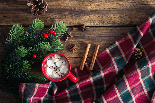 istock red cup with cocoa and marshmallows on wooden background 501201484