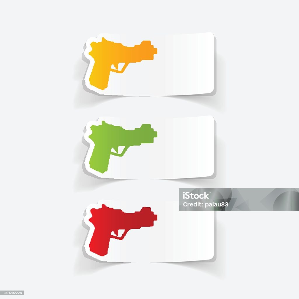 Element Gun Realistic Design Element Gun Stock Illustration - Download Image Now ...