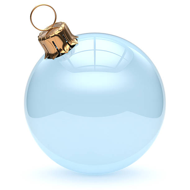 istock Christmas ball glass empty clear blank adornment New Year 501203264