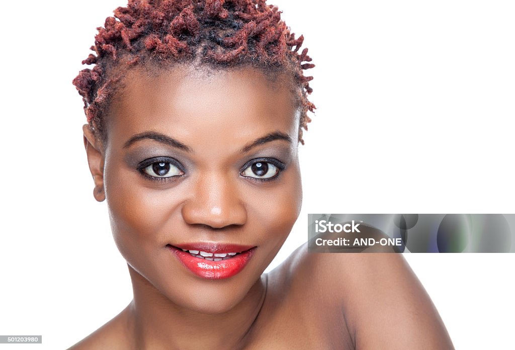 Black Beauty With Short Spiky Hair Stock Photo - Download Image Now - 2015,  Adult, Adults Only - iStock