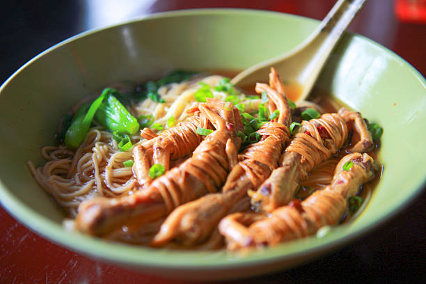 A photo of chinses noodles