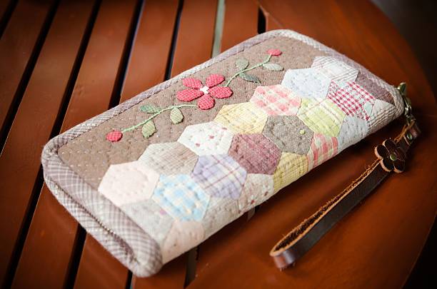 istock handmade of fabric purse 501207337