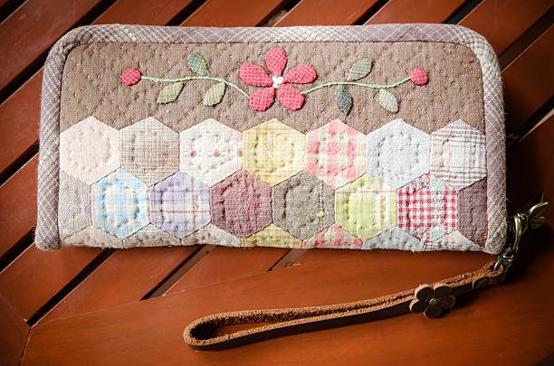 istock handmade of fabric purse 501207339