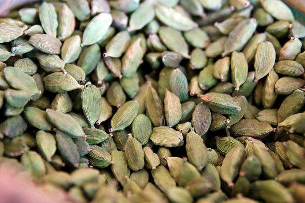 cardamome spice - cardamom condiment spice asian cuisine photos et images de collection