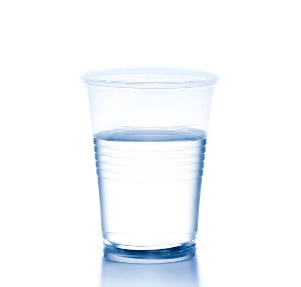 istock plastic cup with water, concept of nutrition and diet 501219358