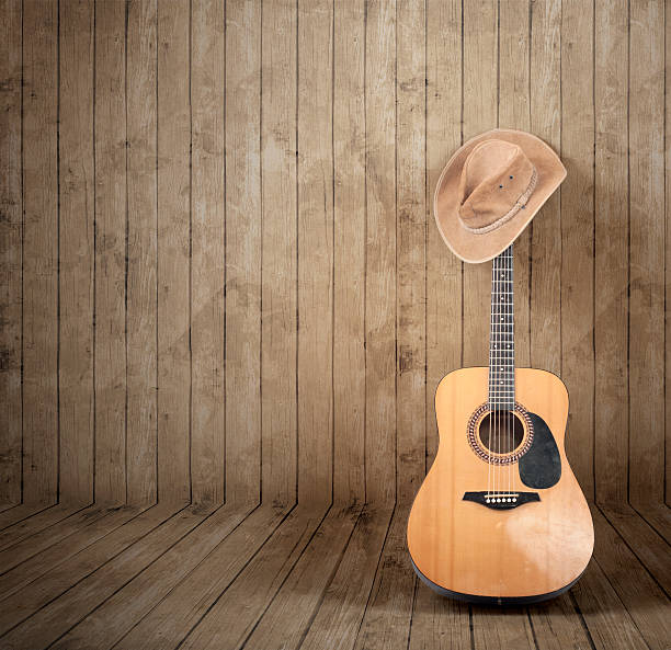 istock Cowboy hat and guitar 501220092