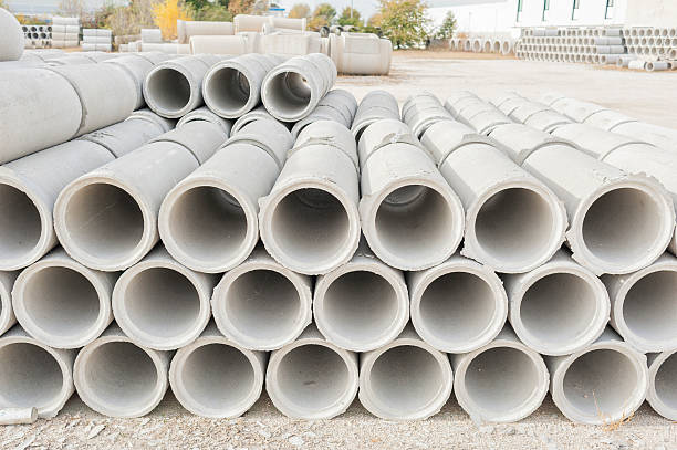 istock Pipe of cement for the building trade 501221054