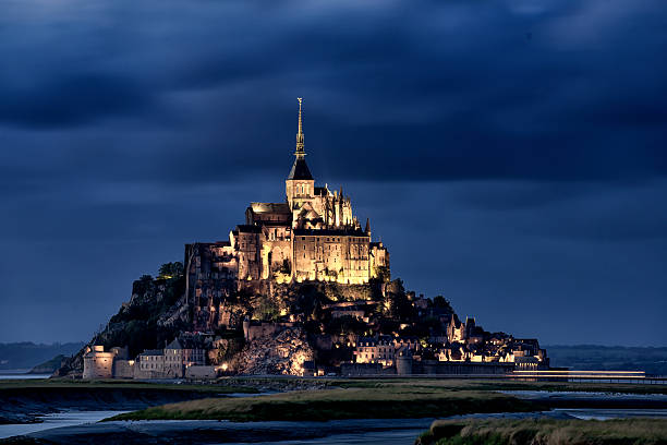 istock Mt Saint Michel in France 501223502