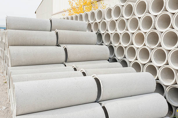 istock Pipe of cement for the building trade 501223690