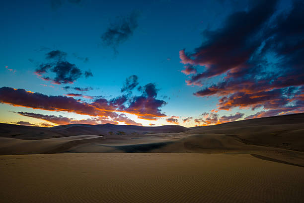 istock Great Sand Dunes after sunset Colorado 501224150