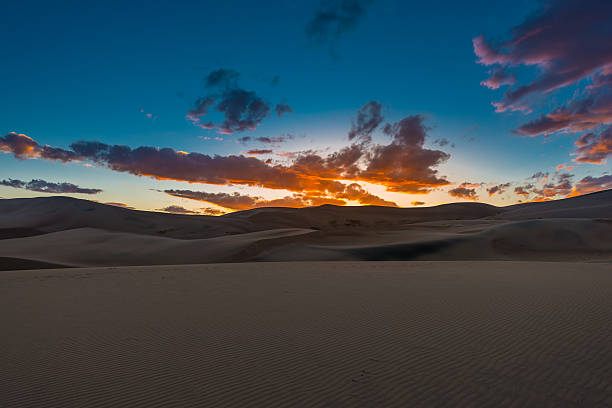 istock Great Sand Dunes after sunset Colorado 501224288
