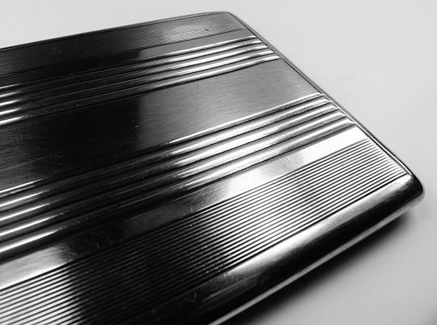 istock sterling silver and solid gold cigarette case luxury wealth men's 501229642