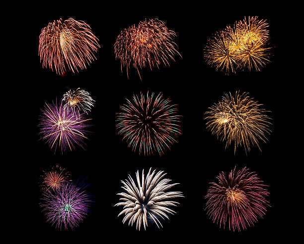 istock colorful fireworks isolated on black background 501229724