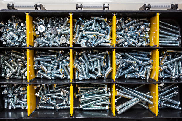 istock close up of bolts in the tool box 501232168