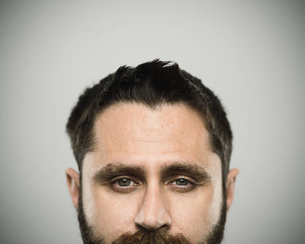 istock Portrait of a caucasian real young man 501234406
