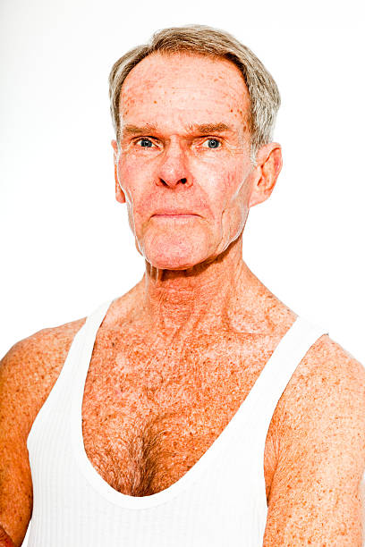 istock Expressive good looking senior man casual  summer dressed. 501237255