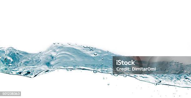 Water Splash Isoliert Auf Weiß Stockfoto und mehr Bilder von Abstrakt - Abstrakt, Bewegung, Bildhintergrund