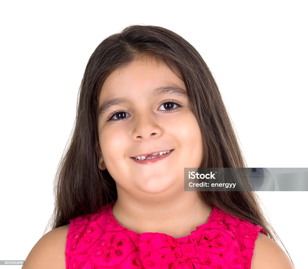 Child Missing Teeth  4-5 Years Stock Photo