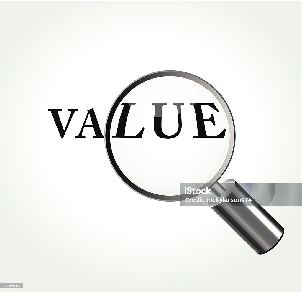 Value Graphic Visual Vector Value Concept Illustration Stock Illustration - Download Image ...