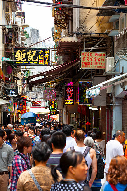 istock Busy street in Macao 501242139