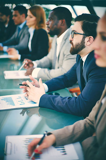 istock Conference for business people 501242755