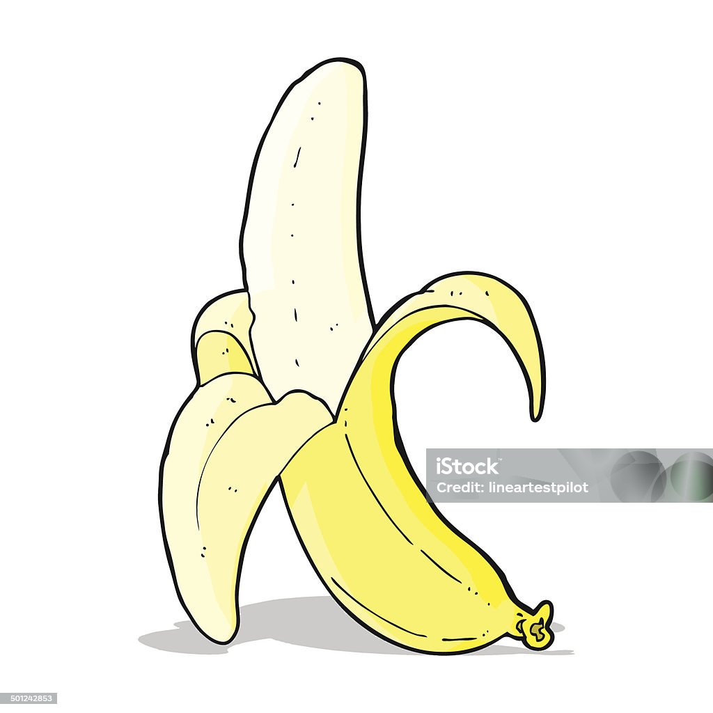 Banane Comic Icon Comic Banana Stock Vektor Art und mehr Bilder von Banane - Banane ...