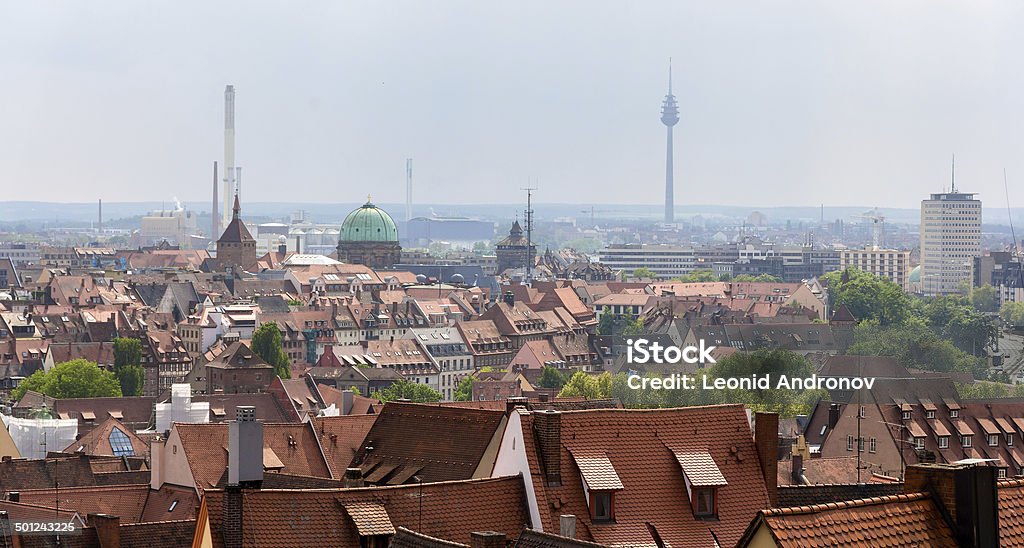 Blick von der Burg von Nürnberg - Lizenzfrei Nürnberg Stock-Foto