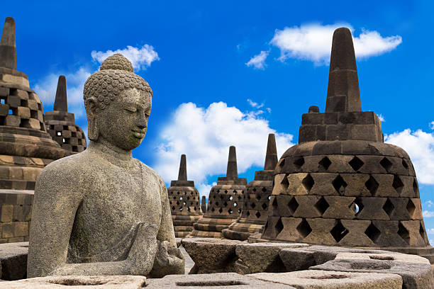 istock Buddha in Borobudur Temple 501243305