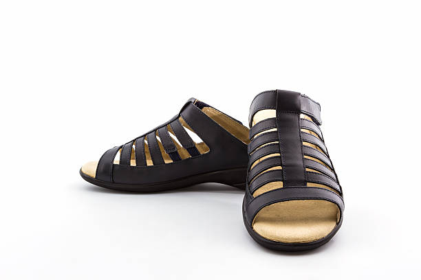 istock Women's black shoes. 501243425
