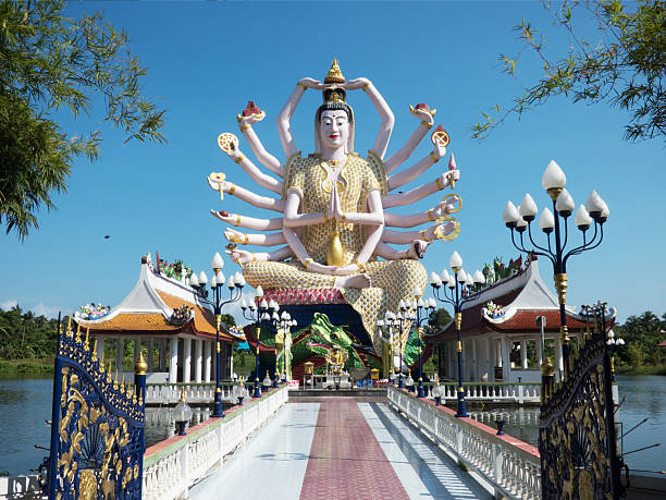 istock Statue of Guanyin 2015 Thailand Ko Samui 501249410