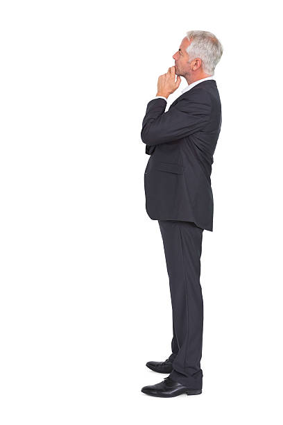 istock Thoughtful mature businessman posing 501259393