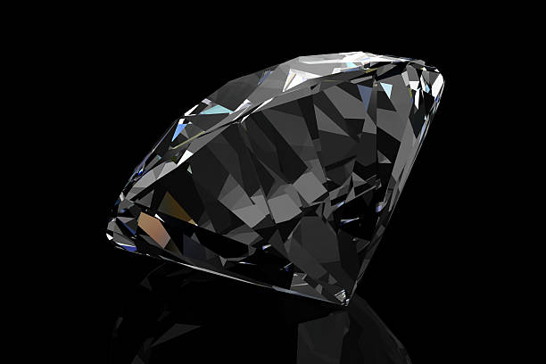 istock diamond jewel on black background 501259871