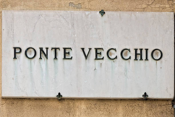 istock Florence Ponte Vecchio marble sign detail 501259999