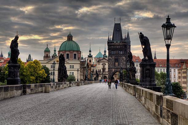 istock Historic Charles Bridge in Prague, Czech Republic 501260620