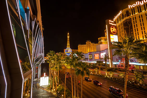 istock View on Las Vegas strip at night from bridge 501261294