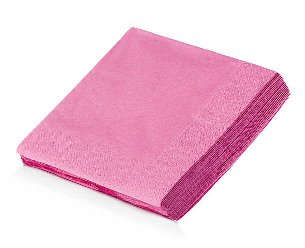 istock Napkins isolated on white background 501261691