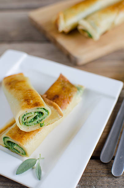 istock Pancakes with spinach and ricotta cheese 501262851