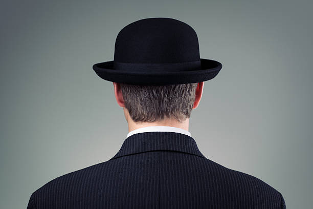 istock Businessman in bowler hat 501265173